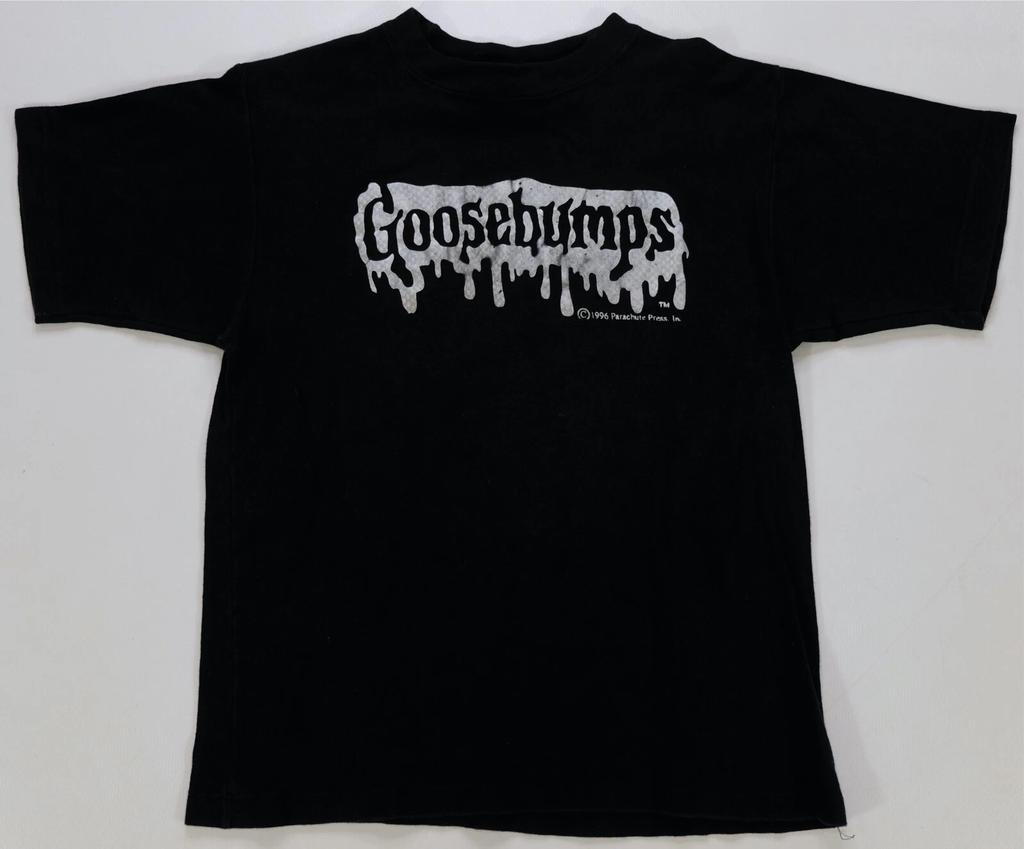 Rare Vintage PARACHUTE PRESS Goosebumps 1996 Children’s Book T Shirt 90s Youth L