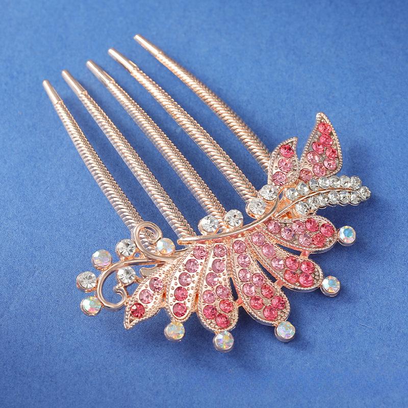 Винтажный элегантный жемчужный гребень для волос, заколка для волос, боковой гребень, зубная шпилька для волос, женские украшения для волос, аксессуары со стразами