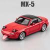 1:32 Mazda MX-5 RX-7 Литой Металлический Модель Гоночного Автомобиля Симуляция Звука Света Детские Образовательные Игрушки Подарок на День Рождения
