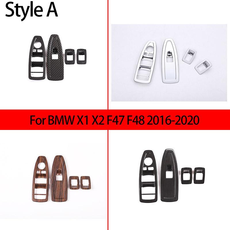 Хром ABS Для BMW X1 F48 2016-2026 220i 25i 25le Окно Подъемник Кнопка Переключателя Накладка Аксессуары Для BMW X2 F47 2018