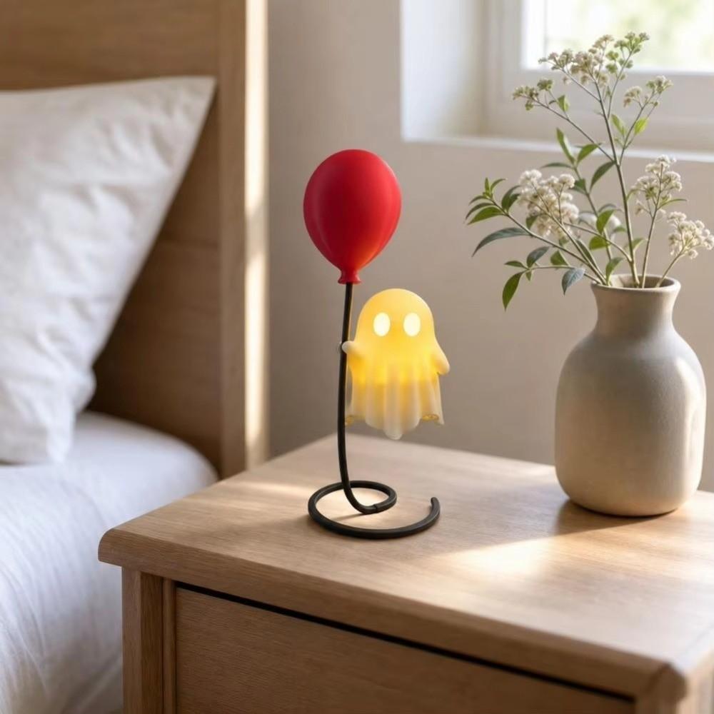 Courtyard Ornament Spooky Ghost Night Light Desk Decoration LED Night Light party