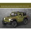 Масштаб 1/20 Jeep Wrangler Rubicon литые модели автомобилей из сплава металлические игрушечные внедорожники модель автомобиля имитационная коллекция детский подарок