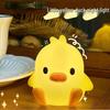 Little Yellow Duck Cordless Bedside Lamp: Creative Cartoon Atmosphere Light