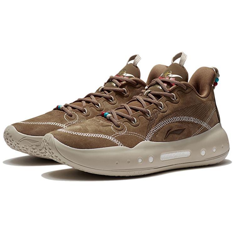 Li-Ning Yushuai 14 Low Hometown Мужские кроссовки коричневые ABAR123-25