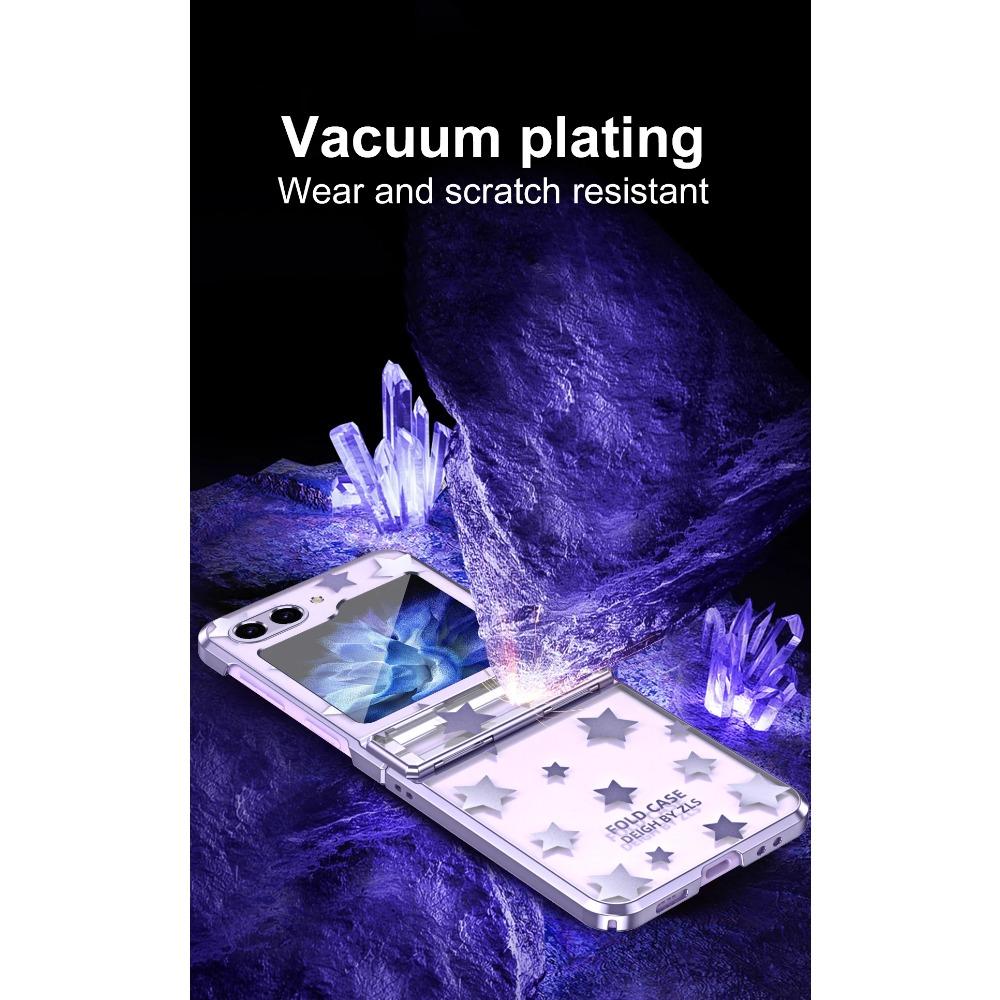Роскошный защитный чехол со звездами для Samsung Galaxy Z Flip 6 5 4 3, противоударный чехол Star Twinkle