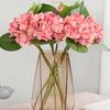 3D Realistic Artificial Flower Cloth Hydrangea DIY Wedding Desktop Ornament