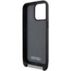 Bmw M Edition Carbon Stripe & Strap Case For Iphone 15 Pro - Black