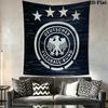 Deutscher Fußball-Bund Wall Tapestry Aesthetic Wall Hanging Printed Fabric Blanket Decorative Tapestries for Bedroom Living Room Home Decor