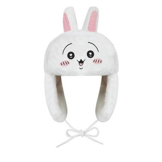 Available Now: Unisex Heavy-Duty Autumn/Winter Cartoon Ushanka Hat - Cute, Warm, and Plush Ear Protection for Cold Weather