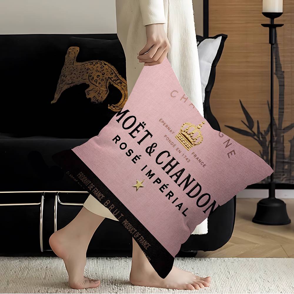 Бренд M-Moet C-Chandon Подушка Аниме Подушка Подушка для изголовья диван-кровати Наволочка Чехол для подушки 45x45 см Мода