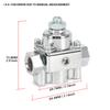 12-804 & 12-803 Upgrade Adjustable Fuel Pressure Regulator, w/ Gauge Replacement for Holley & Edelbrock carburetors