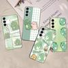 For Samsung Galaxy A24 4G Case Bumper Soft Silicone TPU Transparent Coque Shell For Samsung A24 A245F Marble Cartoon Funda Capas