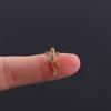 Серьга-гвоздик для хряща уха (козелок) Helix Gecko с винтовым замком Модные Аксессуары Пирсинг Украшения