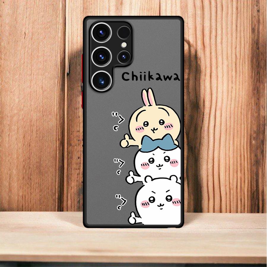 Милый чехол для телефона Chiikawas для Samsung Galaxy Note 10 20 Ultra S10 S9 S8 Plus S10 Lite Мягкий край