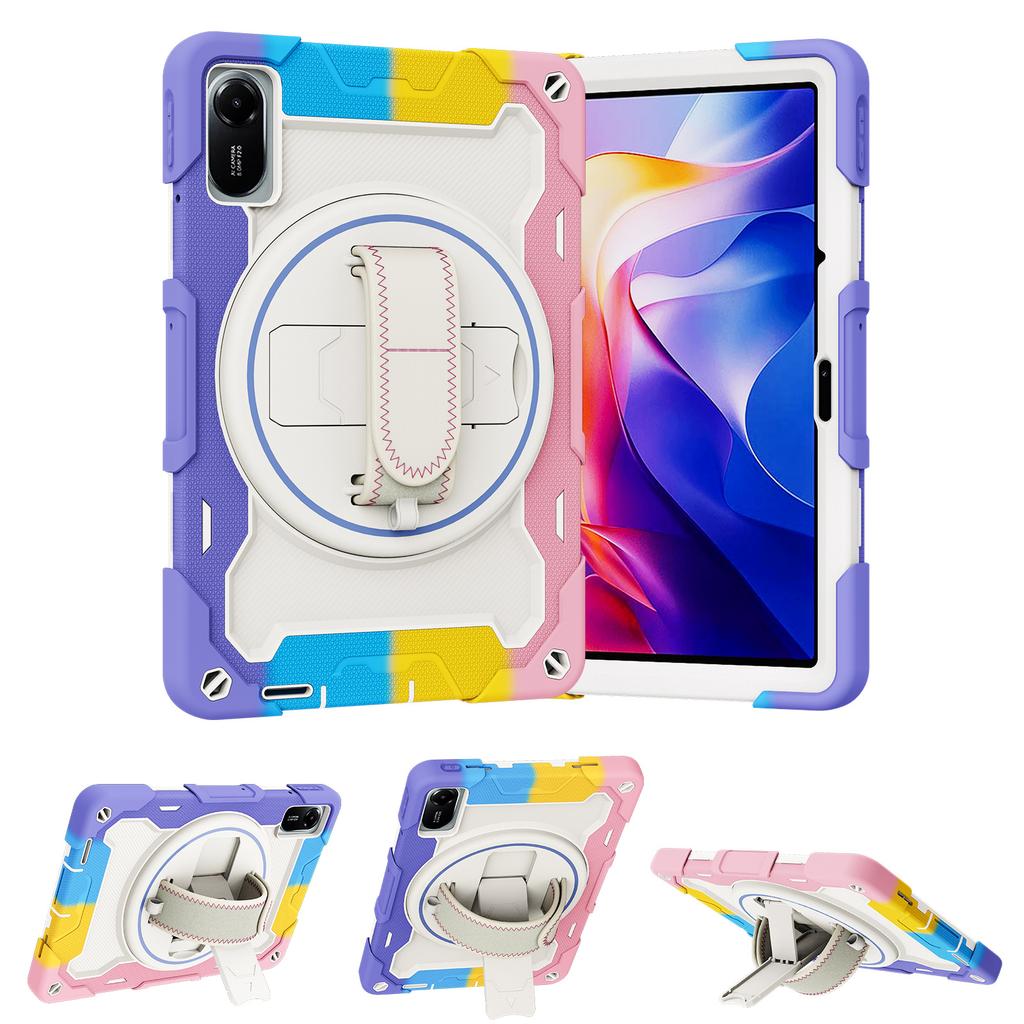 Heavy Duty Rugged Case for Redmi Pad 2 2025 11.0" SE 11" 4G 8.7" 10.61" Pad Pro 12.1" Xiaomi POCO Pad 360 Rotating Stand Cover