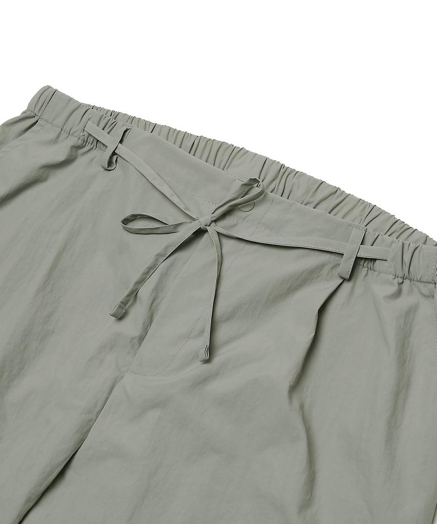 UNION BALANT Nylon Stopper Pants Light Gray