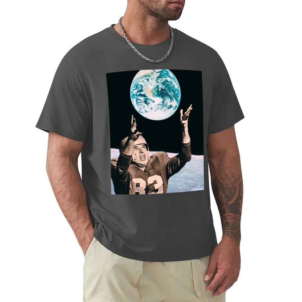 Футболка «Не роняй мяч», винтажные футболки, фирменная футболка с коротким рукавом, уличная одежда, мужские футболки для больших и высоких