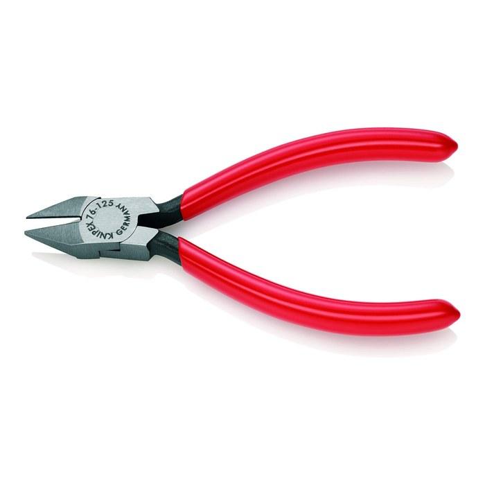 KNIPEX 7681-125 Electronics Nipper, Silver