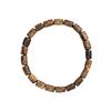 Natural agarwood bracelet, natural Hainan Yingge Green Chess Nan Wenwan bracelet, single circle agarwood bracelet with bucket beads.