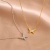 Butterfly Necklace Niche Design Exquisite Necklace Female Temperament Clavicle Chain New Style