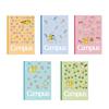 Showa Note Campus Dotted Ruled 414729002 Pokémon Notebook, Lines, B-ruled, 5-pack,