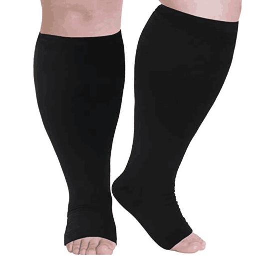 Vein Compression Socks Professional Promote Blood-circulating Breathable Compression Mid Tube Socks Elderly People Compression Socks