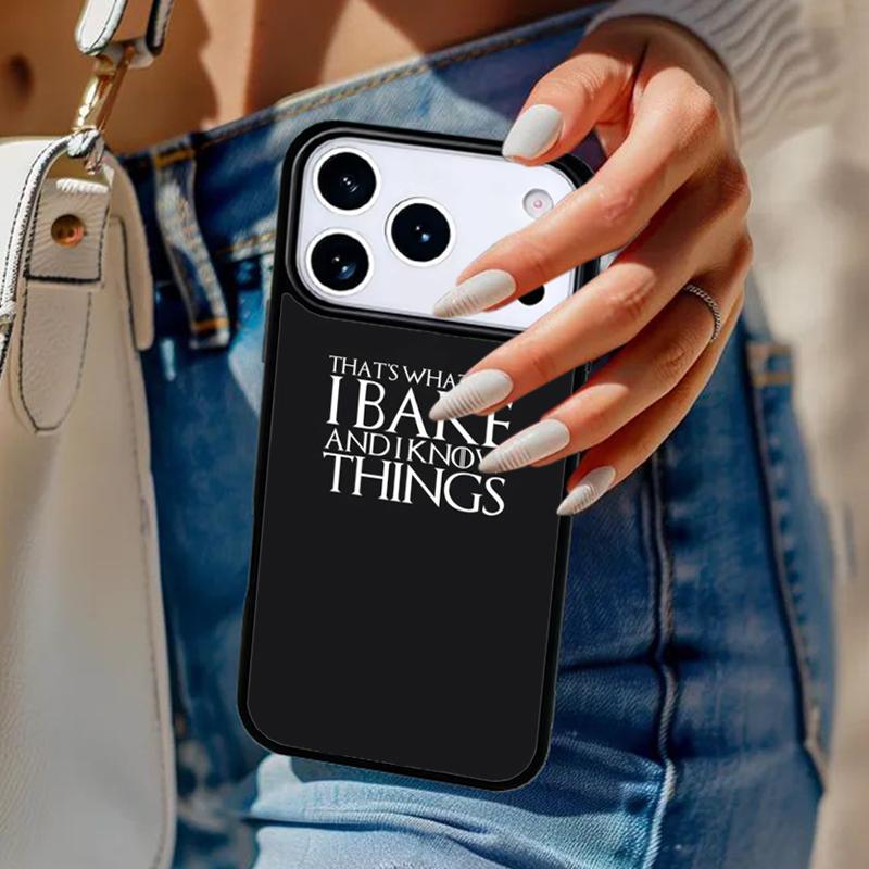 Выпечка, потому что бить людей не одобряется Чехол для iPhone 17 Air 14 15 13 12 Max Чехол для Apple 16e 11 Pro Max Plus