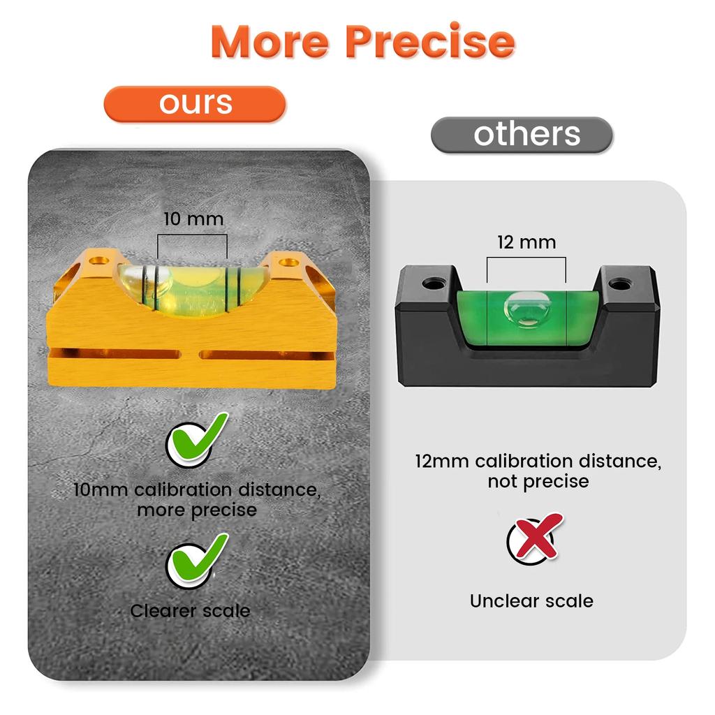 Комплект для выравнивания прицела, алюминиевый сплав, высокоточный пузырьковый нивелир, перекрестный нивелир, уровень для оптического оборудования