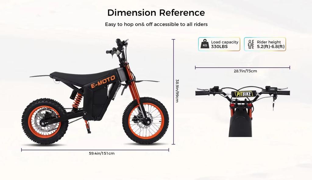 EU 2026 Y01 Electric Motorcycle Peak 3000W 48V 30Ah Battery Max Speed 55km/h Waterproof 14-12Inch Electric Bicycle Ebike
