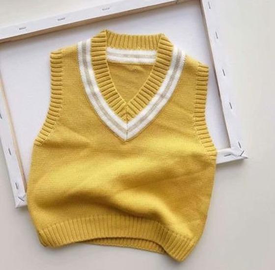 Детский вязаный жилет с v-образным вырезом для мальчиков, верхняя рубашка, пуловер и нижняя рубашка