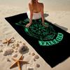 Viking Runes & Tree of Life Fashion Beach Towel: Ideal for Summer Adventures Soft, absorbent and quick drying suitable for swimming and bathing