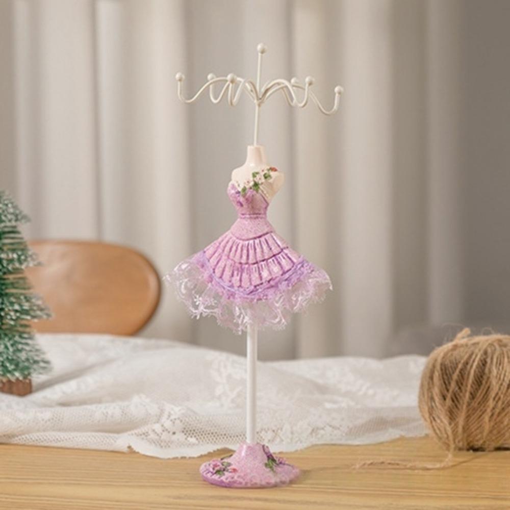 Princess Necklace Mannequin Display Stand Earrings Rack Stand Display Jewelry Display