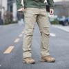 Mingpeng Consul's Hidden Tactical Plush Pants Soft Shell Outdoor Shock Pants Cargo Pants Commuter Training Pants