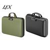 Document Safety Box Fireproof with Combination Lock, Hard Shell Portable File Organizer, Fire-resistant Storage Bag Multi Compartment Waterproof Case