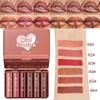 Lipstick Contouring Pencil Lip Liner 6 Velvet Matte Waterproof Long Lasting Smudge Proof Lip Stick Lips Makeup Cosmetic
