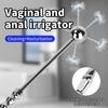 Vaginal And Anal Irrigator Douche Enema Ass Anus Water Nozzle Colon Cleaning Beads Flush Vestibular Aluminium Shower Sex Toys