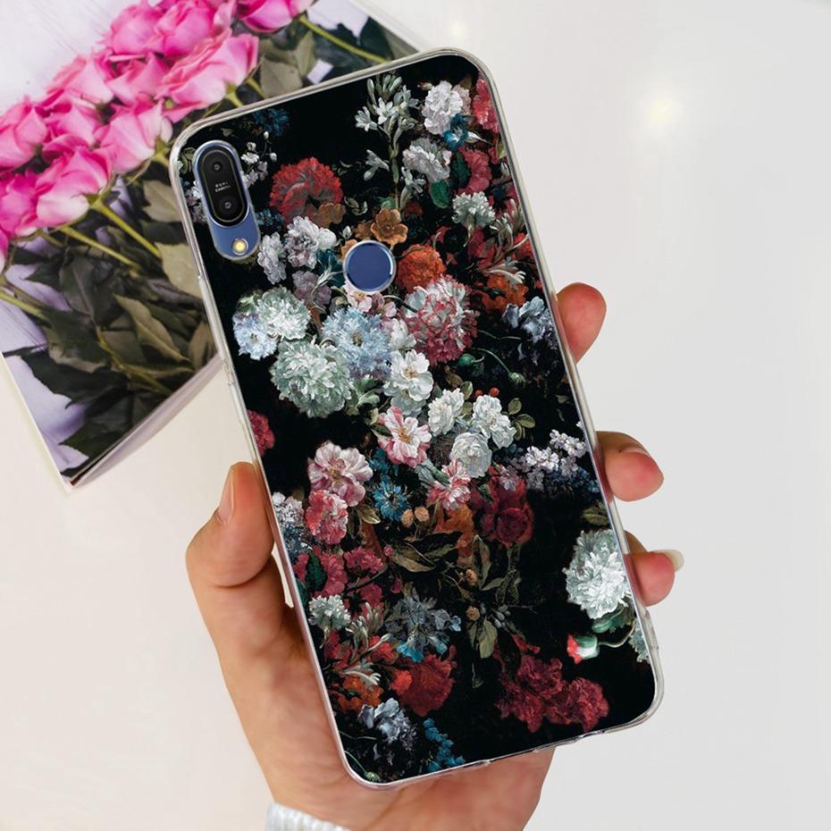 Красивый чехол с принтом для Asus ZenFone Max Pro (М1) Мягкий силиконовый чехол из ТПУ ZB602KL ZB601KL для телефонов Asus X00TD X00TDB