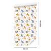 Animals wallpaper white, cream, light gray and gray 50x1000