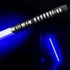 YDDSABER Saver Lightsaber LED Light Metal Aluminum Handle Ghost Premium Force FX Black Series Lightsaber for Adults Full-scale Fierce Battles Are