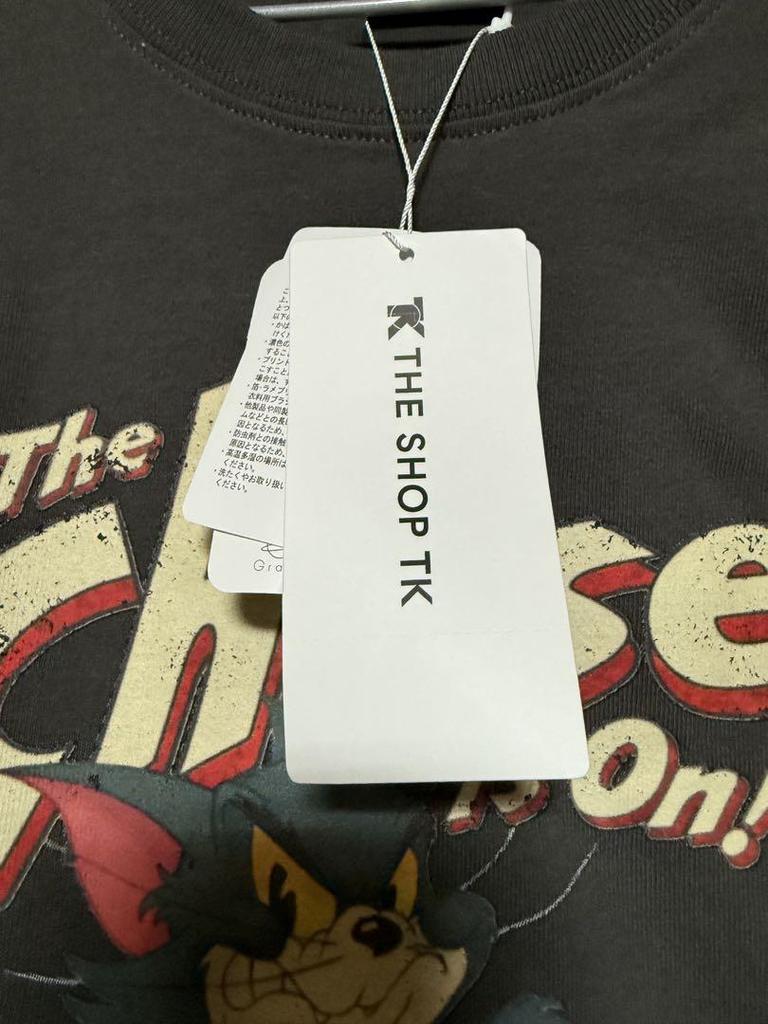 [USED] THE SHOP TK TOM & JERRY Special Order Big Silhouette T-shirt