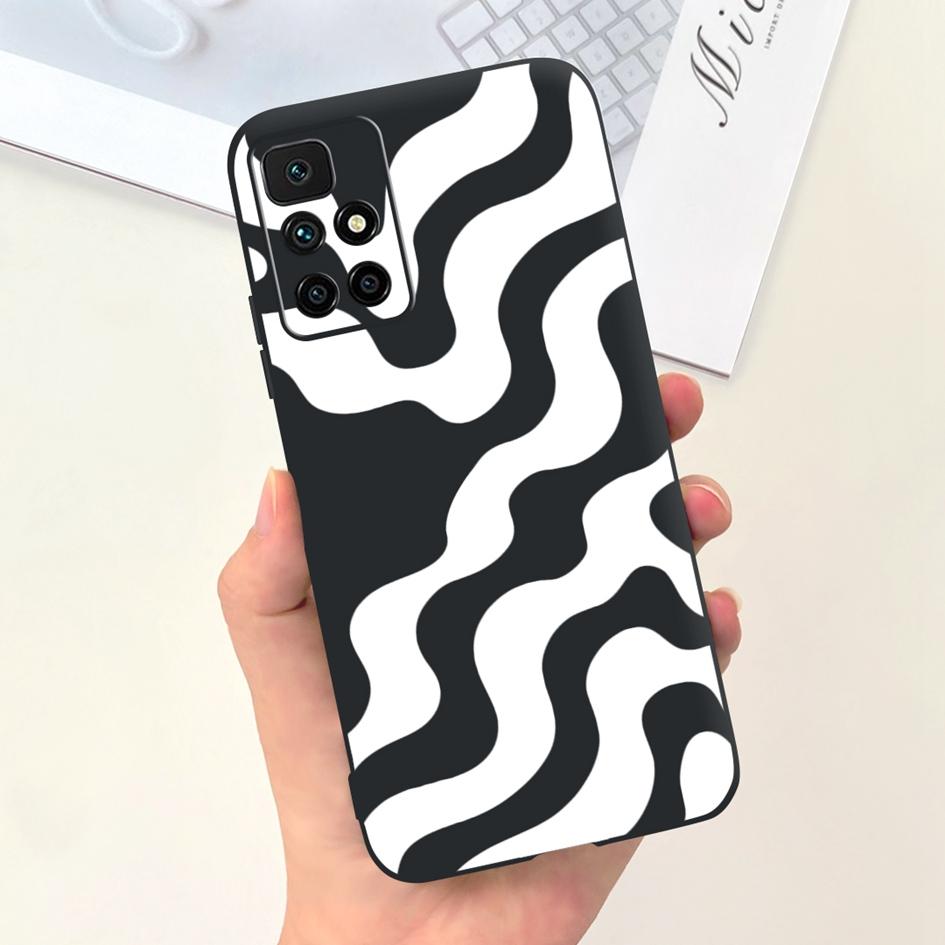 Для Xiaomi Redmi 10 Prime 2022 Чехол на Redmi10 Funda Мягкий Силикон Новый Модный Узор Coque Чехол для Телефона Для Xiomi Redmi 10 Чехол