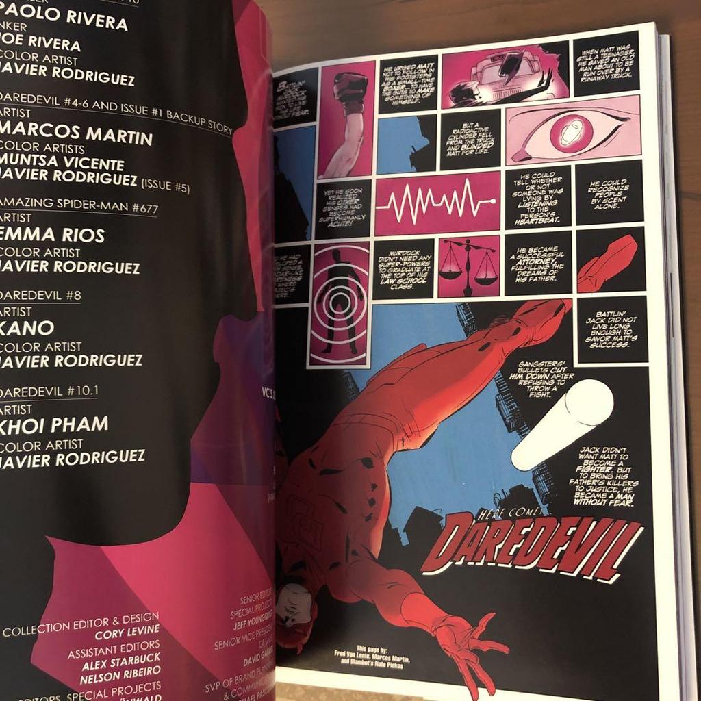 [Б/У] Сорвиголова от Марка Уэйда - Том 1 (Английская книга)