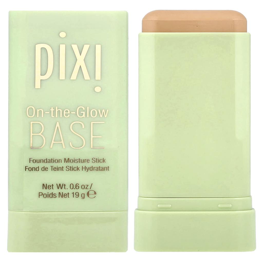 Pixi Beauty, Основа On-the-Glow, Увлажняющий стик-тональное средство, Nude, 19 г (0,6 унции)