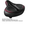 Велосипедное седло Эргономичное Амортизация Высокая эластичность Водонепроницаемое Противоскользящая пена Седло для горного велосипеда Велосипедное седло Велосипедные принадлежности