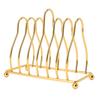 Gold Palette Rack Makeup Palette Organizer Gold Coaster Rack Holder for Nail Polish Foundation
