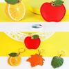 Useful Access Card Holder Fruit Leaf Shape Access Card Cover Cute Bag Hanging Decor  Gift