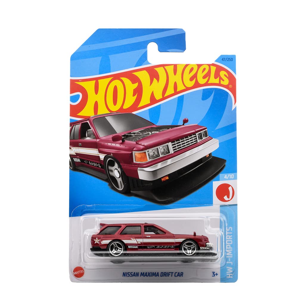 Hot Wheels Basic Car Nissan Maxima Drift Car возрастом 3 года и HNJ79 [3 вверх]