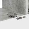 TV Wall Cabinet 2 pcs Concrete Look 98 x 31 x 29.5 cm Engineered Wood
