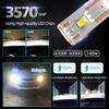 K5C H7 LED 60000LM 140W H7 Canbus Светодиодные лампы 4300K LED H4 H11 HB3 9005 HB4 9006 K6C LED Двойная медная трубка Противотуманная фара 12V 2 шт.