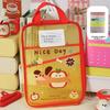 Large Capacity A4 Stationery Storage Bag Transparent Stationary Bags Organizer Folders  Student Use